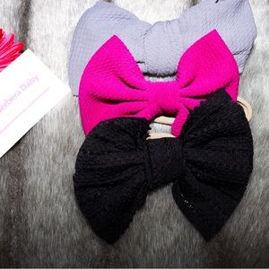 Bow Headband Set